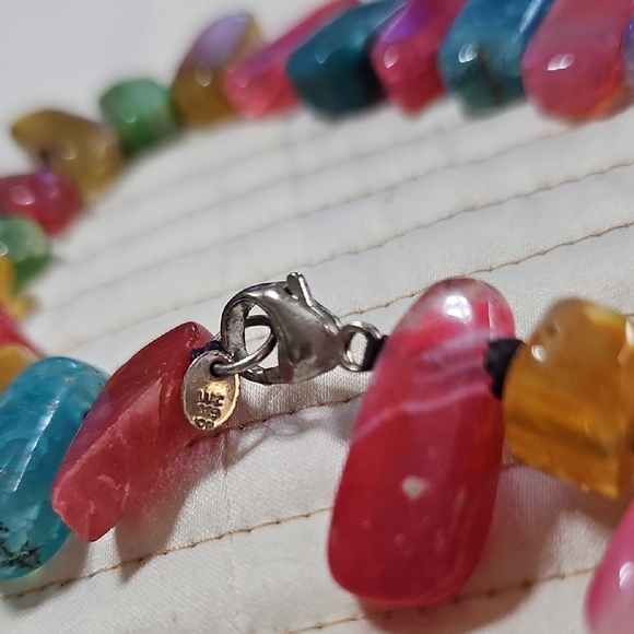 Source Unknown Colorful Stone Necklace - Picture 2 of 3